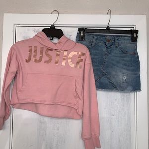 JUSTICE SIZE 8 outfit